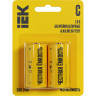 Батарейка щелочая IEK Alkaline Optima LR14/C (2шт/блистер) ABT-LR14-OP-L02