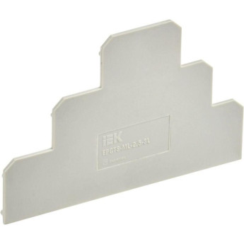 Заглушка IEK YCT13-00-3-K03-002-ZGL для CTS-ML 3 ур. 2.5кв.мм