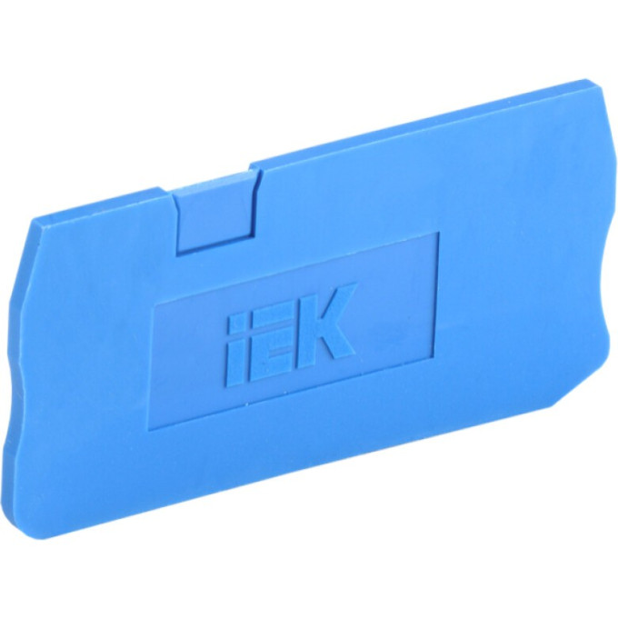 Заглушка IEK для КПИ 3в-1,5/2,5 3 вывода синяя - YZN11D-3-ZGL-002-K07